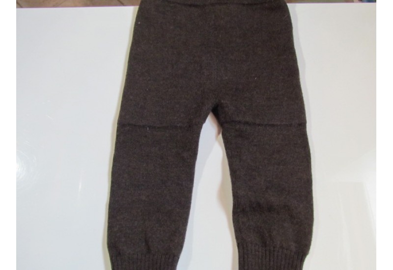 Pantalon de marque Sloomb- medium 12-24 mois- Chocolat